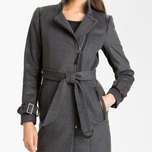 Kristen Blake Asymmetrical Wool Coat Women's 12